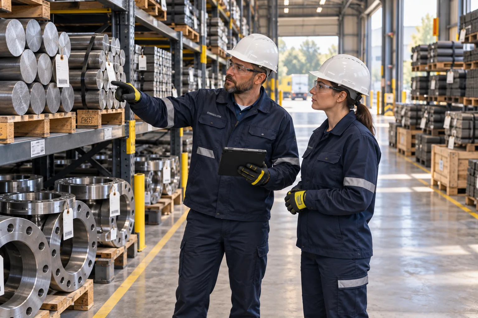 Illustrative supplier audit of material identification and traceability